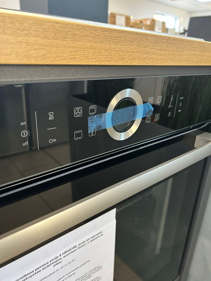 BOSCH ugradbena pećnica serije 8 HBG635B, ecoClean Direct, s razinom za pizzu - Slika 8