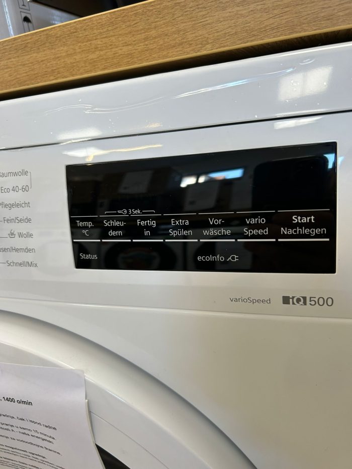 SIEMENS perilica rublja WU14UT21, 9 kg, 1400 o/min - Slika 11