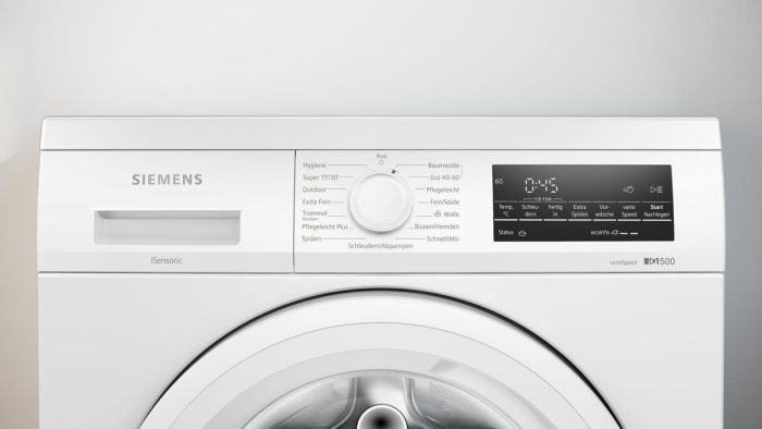 SIEMENS perilica rublja WU14UT21, 9 kg, 1400 o/min - Slika 3
