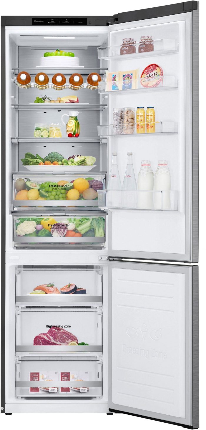 LG kombinacija hladnjak/zamrzivač GBB72PZECN1, 203 cm visine, 59,5 cm širine - Slika 2