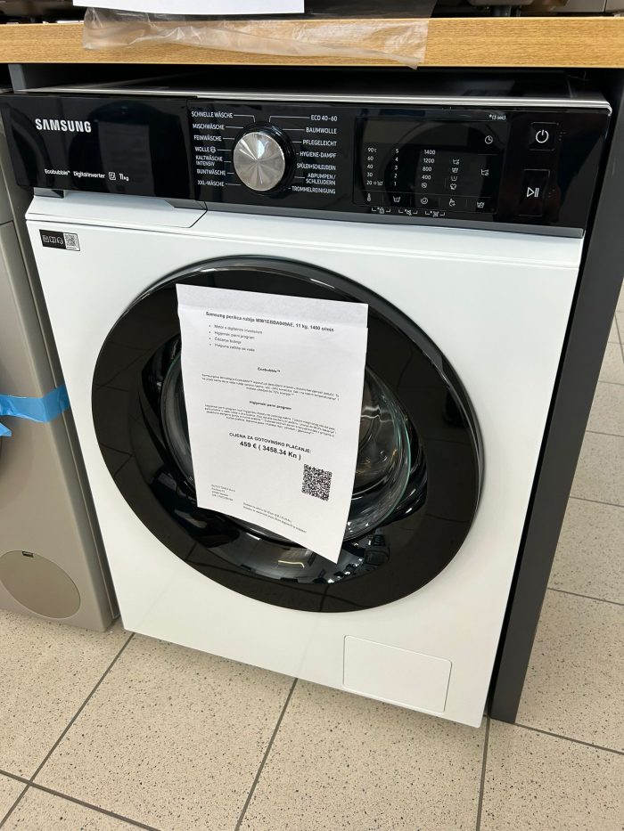 Samsung perilica rublja WW1EBBA049AE, 11 kg, 1400 o/min - Slika 7