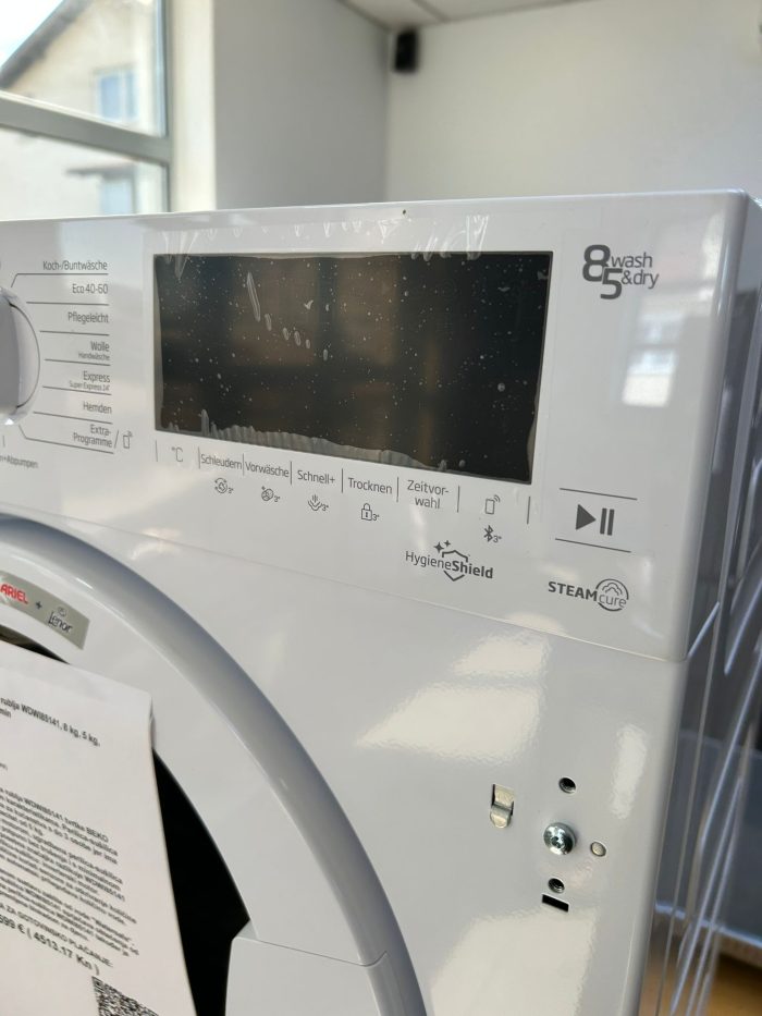 BEKO ugradbena perilica-sušilica rublja WDWI85141, 8 kg, 5 kg, 1400 o/min - Slika 7