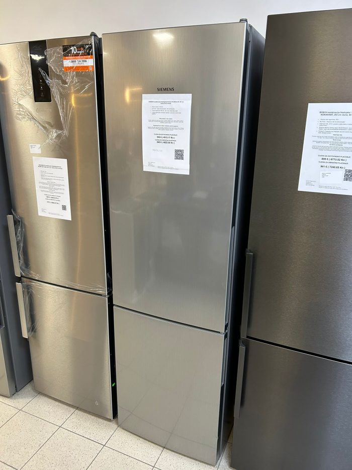 SIEMENS kombinacija hladnjak/zamrzivač KG39EALCB, 201 cm visine, 60 cm širine - Slika 8