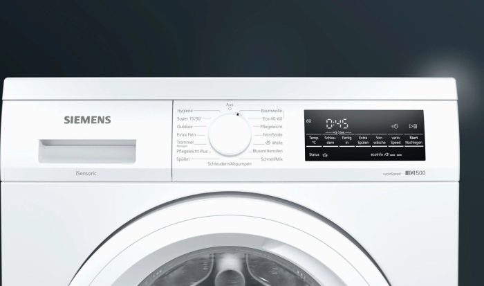 SIEMENS perilica rublja WU14UT21, 9 kg, 1400 o/min - Slika 5