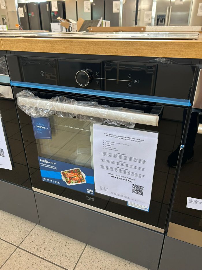 BEKO ugradbena pećnica BBIM13400XPSE, s 1-strukim teleskopskim izvlačenjem, samočišćenje pirolizom - Slika 7