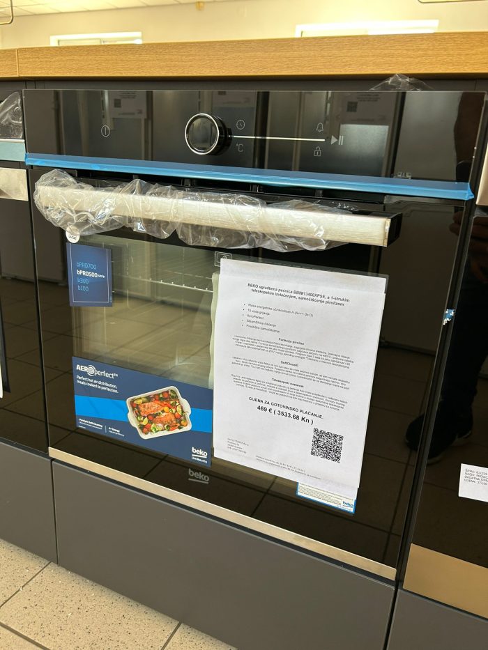 BEKO ugradbena pećnica BBIM13400XPSE, s 1-strukim teleskopskim izvlačenjem, samočišćenje pirolizom - Slika 8