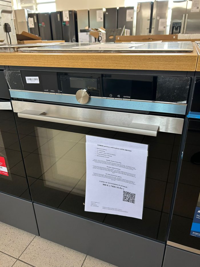 SIEMENS pećnica s mikrovalnom iQ700 HM676G0S1 - Slika 7