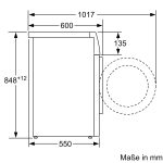 BOSCH perilica rublja serija 4 WAN282A3, 7 kg, 1400 o/min - Slika 6