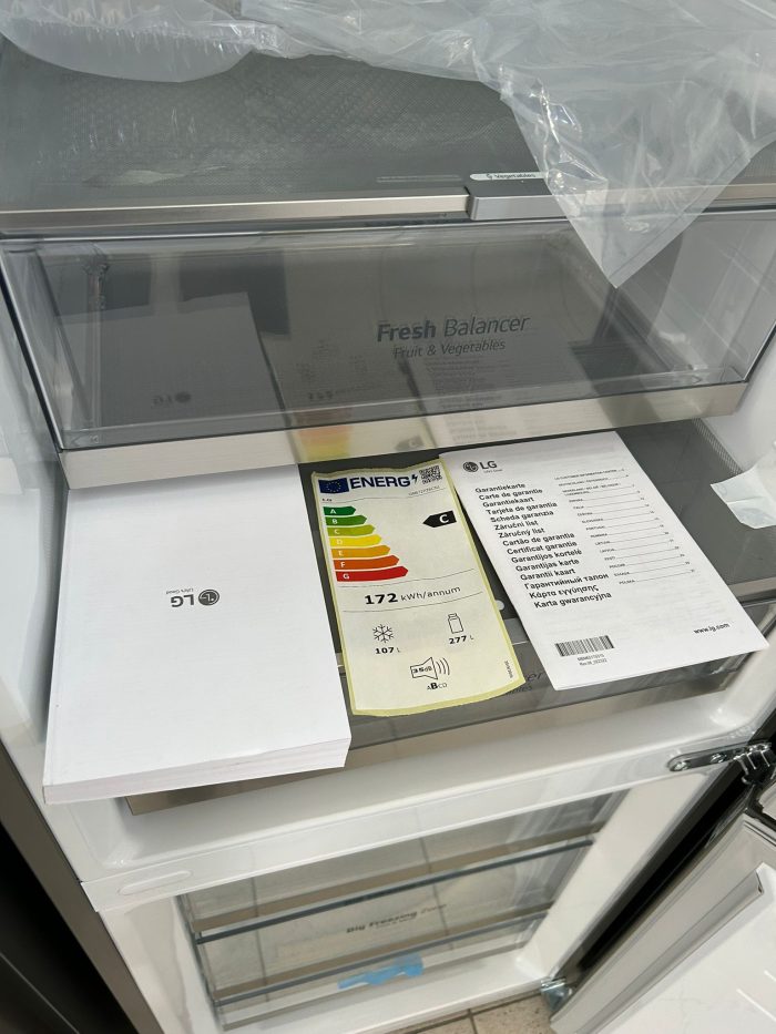 LG kombinacija hladnjak/zamrzivač GBB72PZECN1, 203 cm visine, 59,5 cm širine - Slika 10