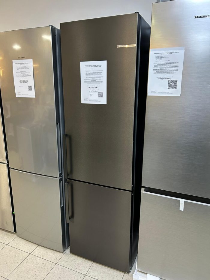 BOSCH kombinacija hladnjak/zamrzivač KGN39VXBT, 203 cm visine, 60 cm širine - Slika 7