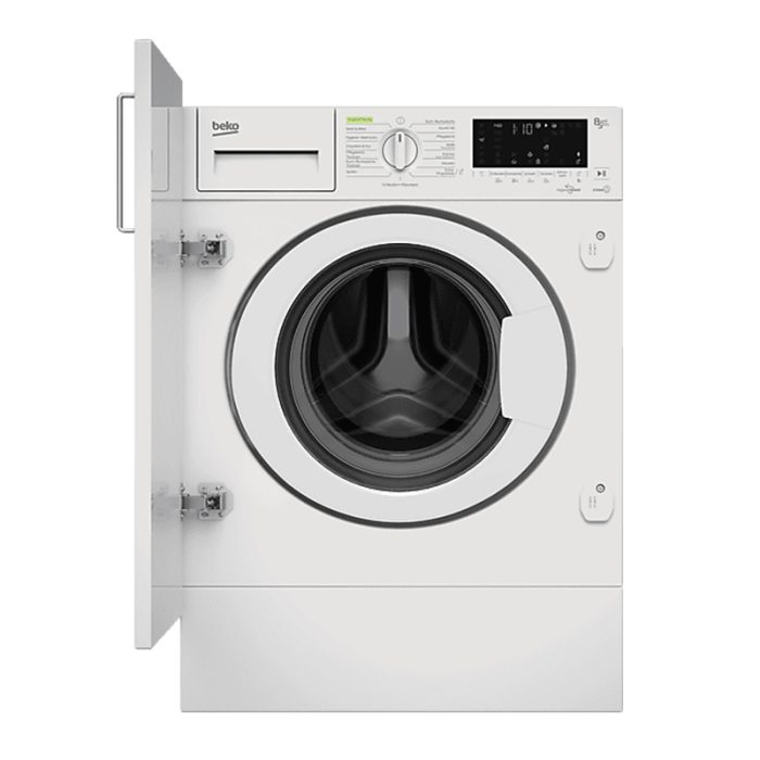 BEKO ugradbena perilica-sušilica rublja WDWI85141, 8 kg, 5 kg, 1400 o/min - Slika 1