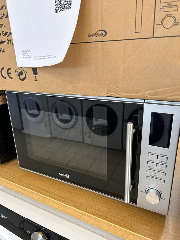 Hanseatic mikrovalna pećnica 305230, roštilj i topli zrak, 30 l - Slika 7