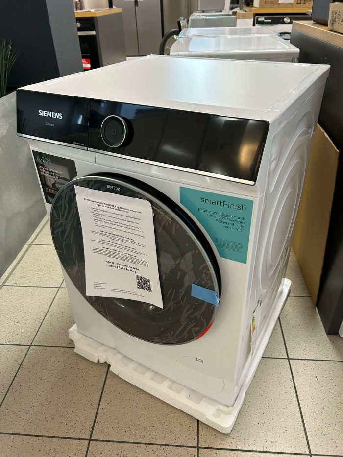 SIEMENS perilica rublja WG44B2040, 9 kg, 1400 o/min, smartFinish - zaglađuje sve nabore zahvaljujući pari - Slika 13