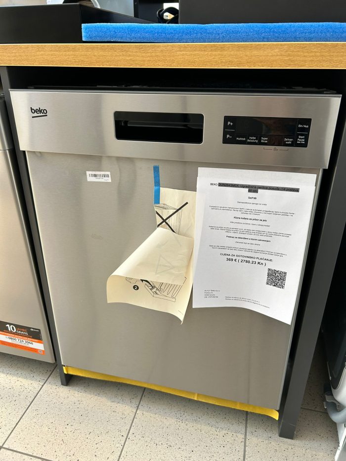 BEKO DUN2643M0X: Ugradbena perilica posuđa (14 postava, 60 cm) - Slika 6