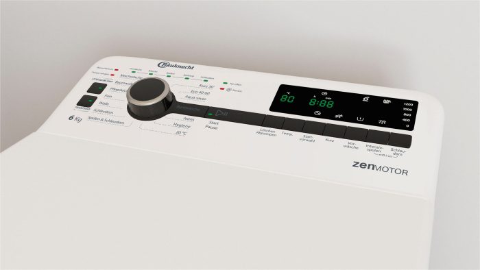 BAUKNECHT perilica rublja s gornjim punjenjem WMT ZEN 612 B SD, 6 kg - Slika 15