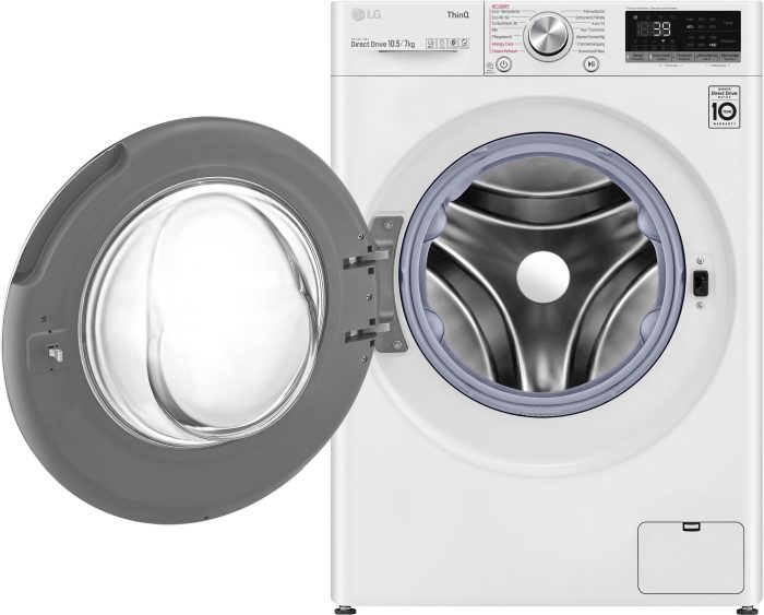 LG perilica-sušilica V7WD107H2E, 10,5 kg, 7 kg, 1400 o/min, TurboWash® - Pranje u samo 39 minuta - Slika 15
