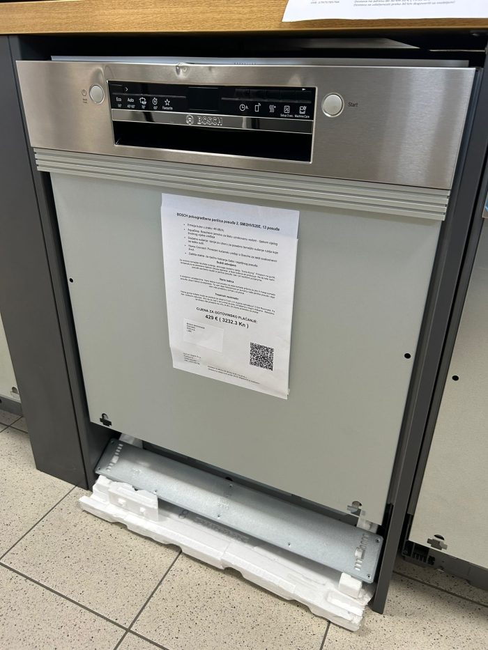 BOSCH djelomično ugradbena perilica posuđa 2, SMI2HVS20E, 13 postavki - Slika 14