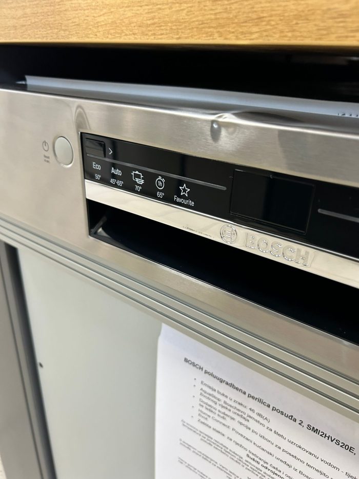 BOSCH djelomično ugradbena perilica posuđa 2, SMI2HVS20E, 13 postavki - Slika 15