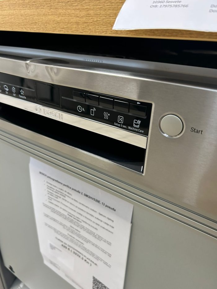 BOSCH djelomično ugradbena perilica posuđa 2, SMI2HVS20E, 13 postavki - Slika 16