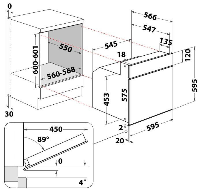 BAUKNECHT Heko Swing ugradbeni set, hidroliza - Slika 19