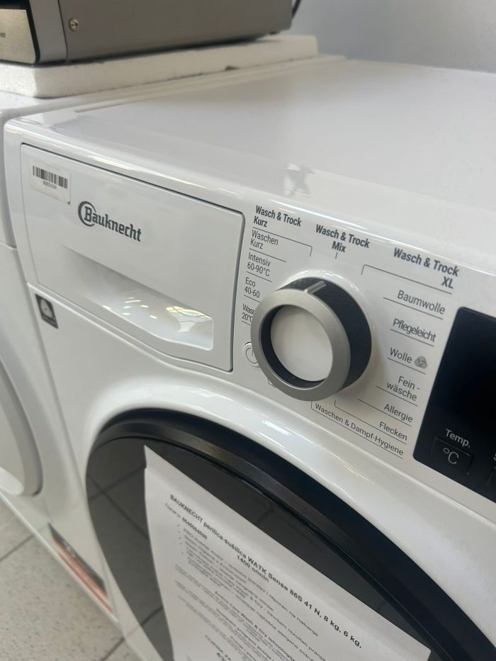 BAUKNECHT perilica-sušilica WATK Sense 86S 41 N, 8 kg, 6 kg, 1400 o/min - Slika 16