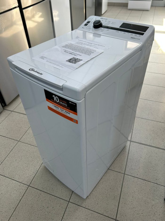 BAUKNECHT perilica rublja s gornjim punjenjem WMT ZEN 612 B SD, 6 kg - Slika 18
