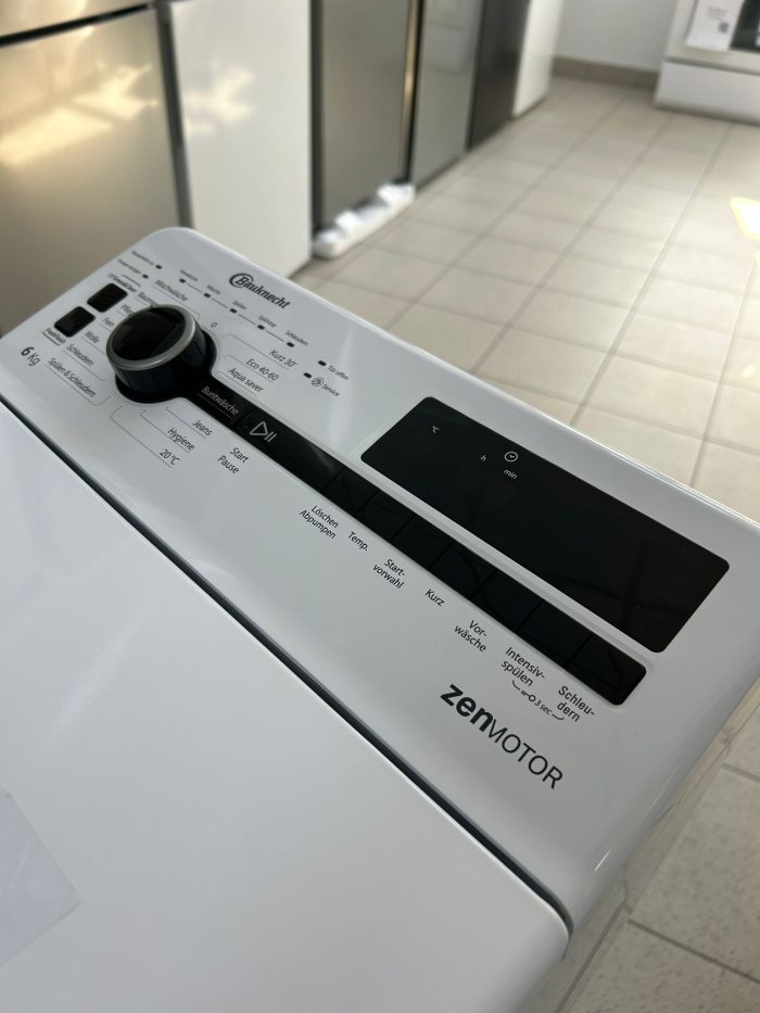 BAUKNECHT perilica rublja s gornjim punjenjem WMT ZEN 612 B SD, 6 kg - Slika 19