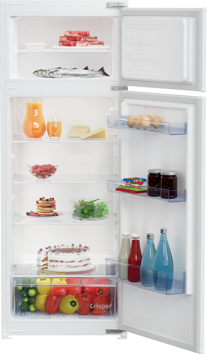 BEKO ugradbeni hladnjak-zamrzivač kombinacija BDSA250K3SN, visina 144,8 cm, širina 54 cm - Slika 2