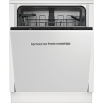 BEKO ugradbena perilica posuđa, BDIN16420, 12,9 l, 14 posuđa