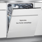 SIEMENS potpuno integrirana perilica posuđa iQ300, SN63EX15AE, 13 postavki