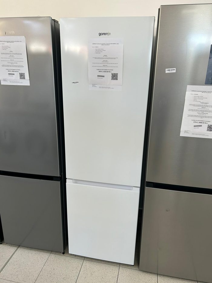 GORENJE kombinacija hladnjaka i zamrzivača RK4182PW4, visina 180 cm, širina 55 cm - Slika 8