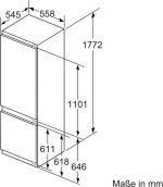 BOSCH ugradbeni hladnjak-zamrzivač kombinacija 6 KIS87ADD0, visina 177,2 cm, širina 55,8 cm - Slika 11