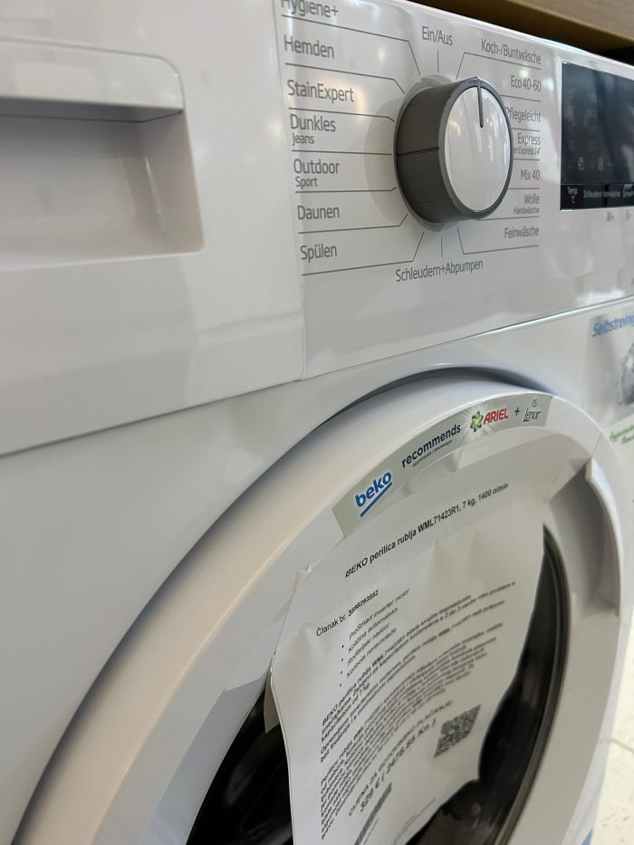 BEKO perilica rublja WML71423R1, 7 kg, 1400 o/min - Slika 6