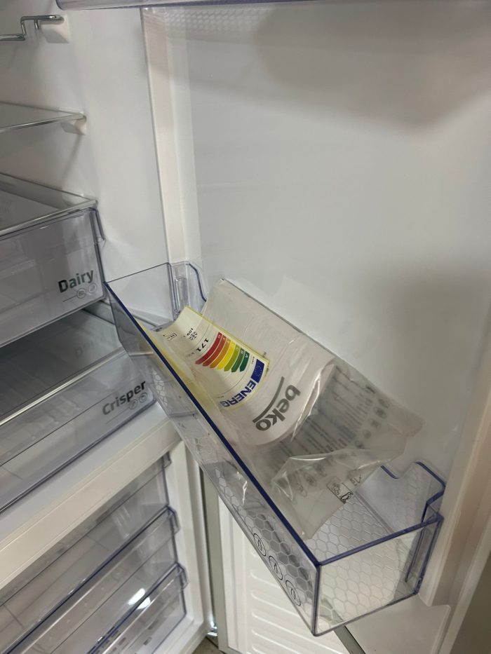 BEKO kombinacija hladnjak/zamrzivač RCNA406EO6XBN, visina 202,5 ​​cm, širina 59,5 cm - Slika 10