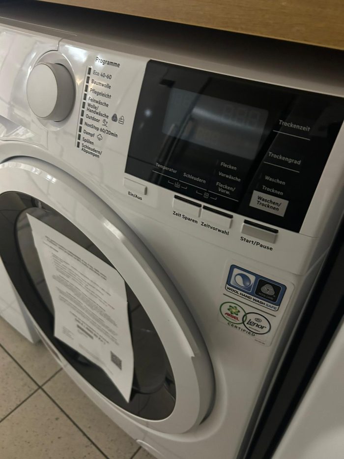 AEG perilica-sušilica L7WBA60680, 8 kg, 5 kg, 1600 o/min, ProSteam - parni program za 96% manju potrošnju vode - Slika 18