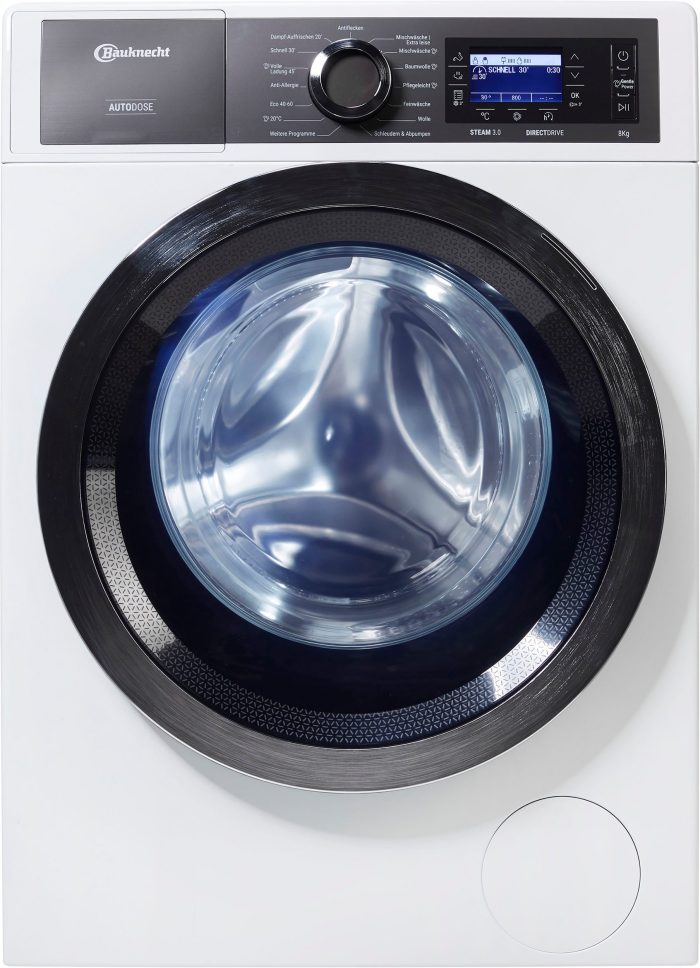 BAUKNECHT perilica rublja B8 W846WB DE, 8 kg, 1400 o/min, AutoDose - Slika 3