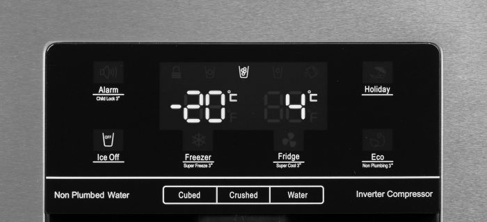 Hisense Side-by-Side RS694N4TIE, 178,6 cm visok, 91 cm širok - Slika 3