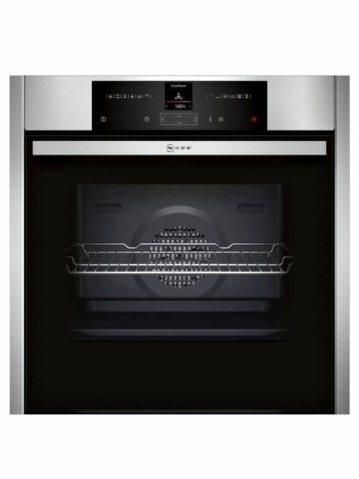 NEFF pećnica za pirolizu N 70 B25CR22N1, može se naknadno opremiti teleskopskim produžetkom, samočišćenje za pirolizu, CircoTherm® vrući zrak - Slika 4