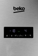BEKO kombinacija hladnjak/zamrzivač RCNA406EO6XBN, visina 202,5 cm, širina 59,5 cm - Slika 3