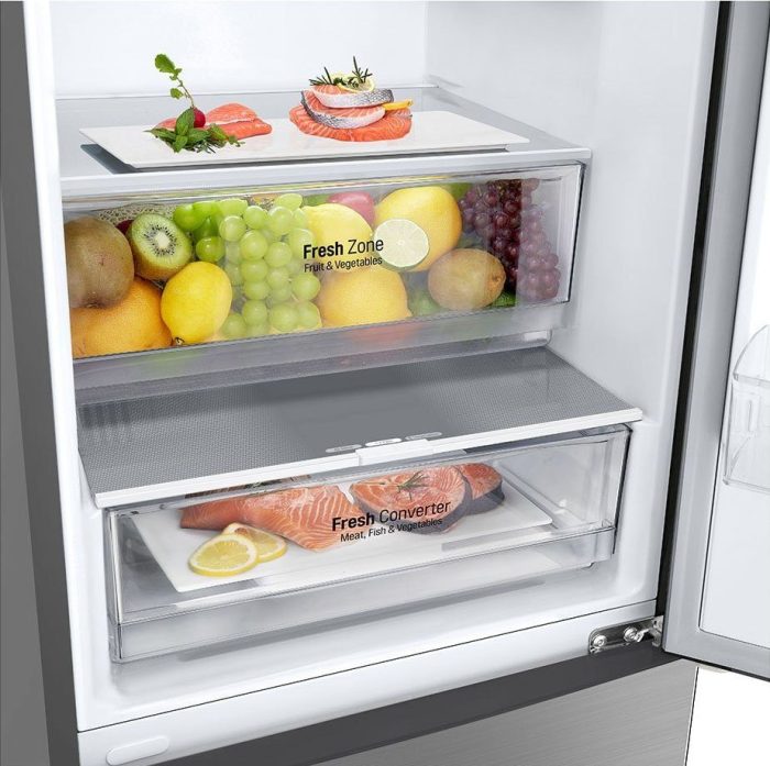 LG kombinacija hladnjak/zamrzivač GBP62PZNCC1, 203 cm visine, 59,5 cm širine - Slika 3