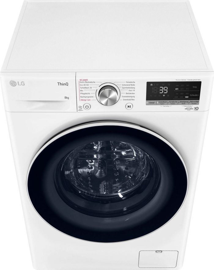 LG perilica rublja F4WV5080, 8 kg, 1400 o/min - Slika 7