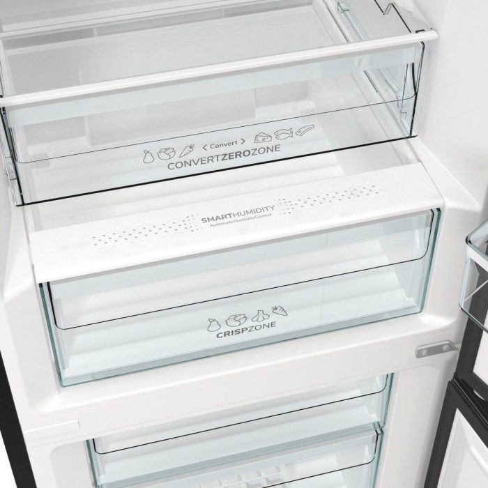 GORENJE kombinacija hladnjaka i zamrzivača NK79B0DBK, visina 185 cm, širina 60 cm - Slika 7