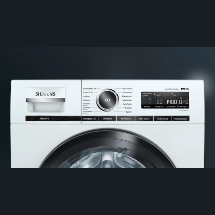 SIEMENS WM14VMA3 iQ700 perilica rublja, prednji punjač 9 kg 1400 o/min. - Slika 3