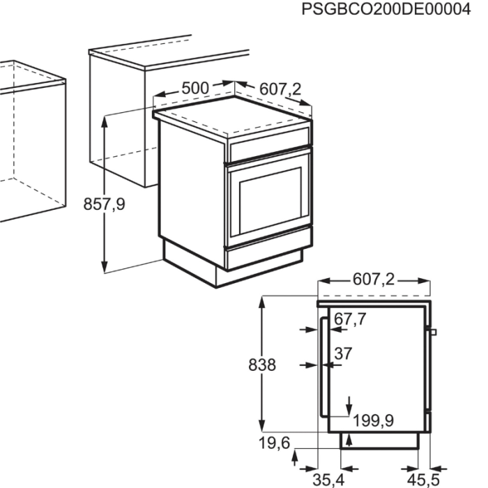 AEG indukcijski štednjak CIB56484BW, s 2-strukim teleskopskim izvlačenjem - Slika 4