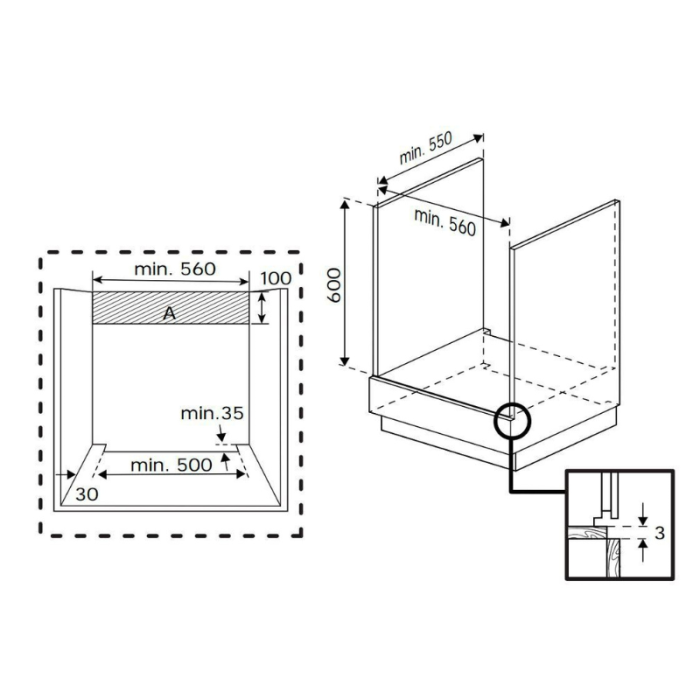 BEKO pećnica BBSM12340X, s teleskopskim nastavkom koji se može naknadno ugraditi, jednostavna funkcija čišćenja parom - Slika 6