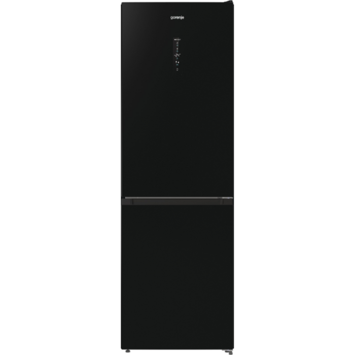 GORENJE kombinacija hladnjaka i zamrzivača NK79B0DBK, visina 185 cm, širina 60 cm - Slika 1