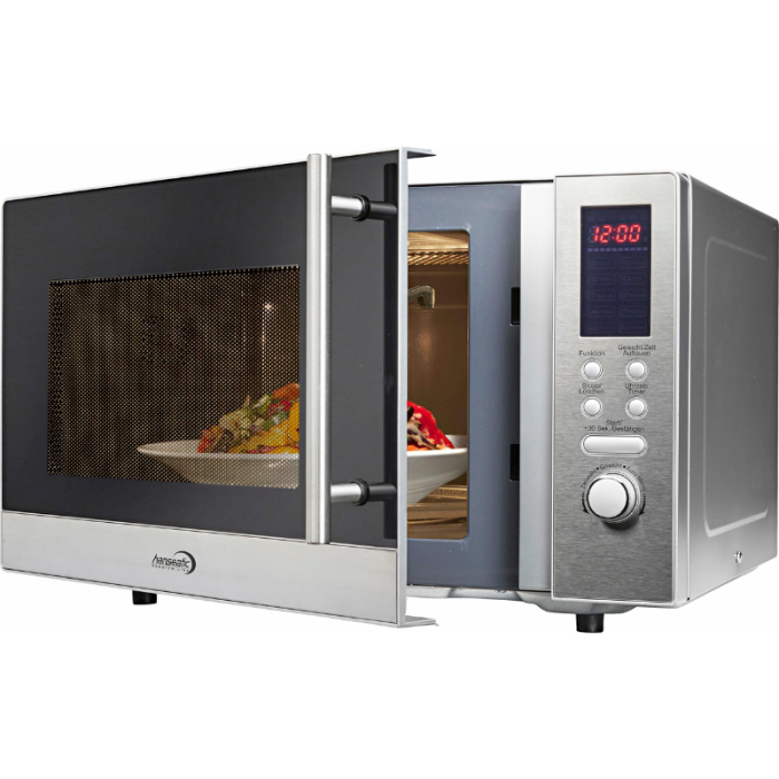 Hanseatic mikrovalna pećnica 564196, roštilj i topli zrak, 23 l, uređaj 3 u 1 - Slika 4