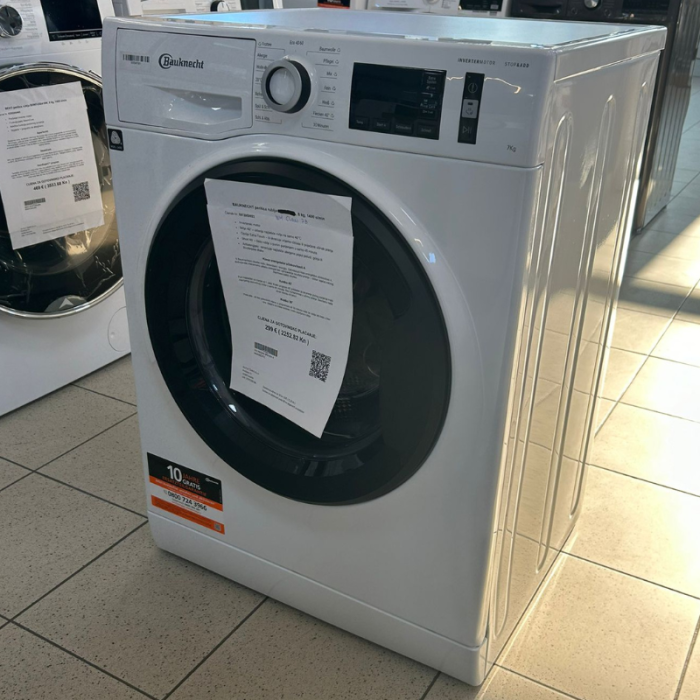 Bauknecht perilica rublja s prednjim punjenjem: 7,0 kg - WM klasa 7B - Slika 7