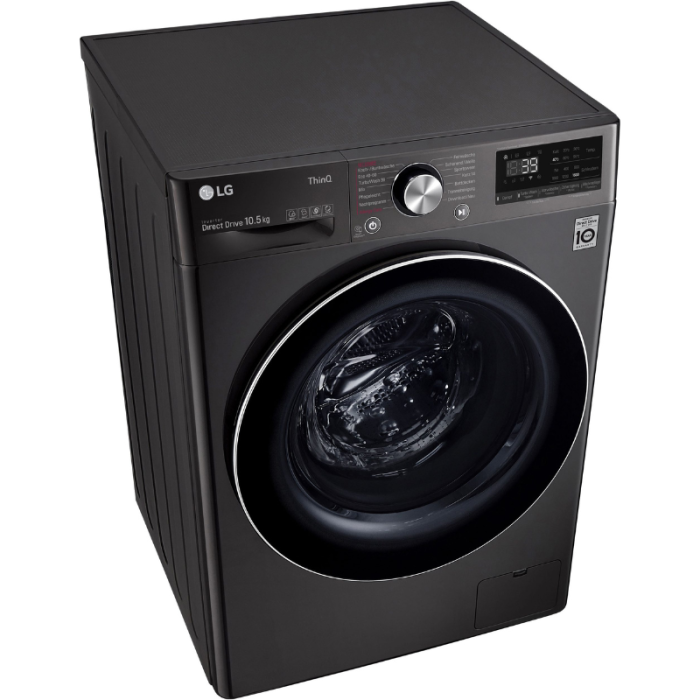 LG perilica rublja F6WV710P2S, 10,5 kg, 1600 o/min, TurboWash® - Pranje za samo 39 minuta - Slika 5