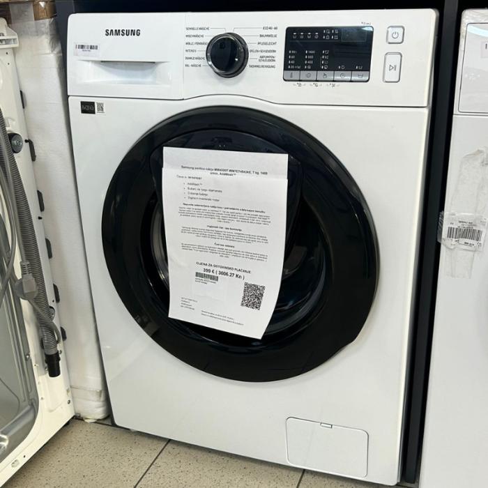 Samsung perilica rublja WW4500T WW7ET4543AE, 7 kg, 1400 o/min, AddWash™ - Slika 11